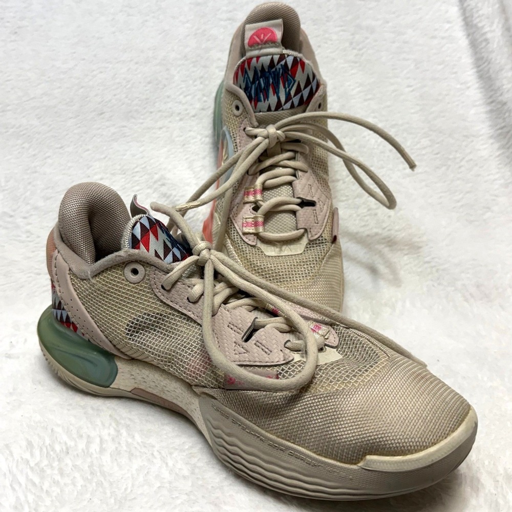 Li-Ning‎ 7.5/9 Wade All City 12 Origin Beige Basketball Shoe Sneaker Court Kicks
